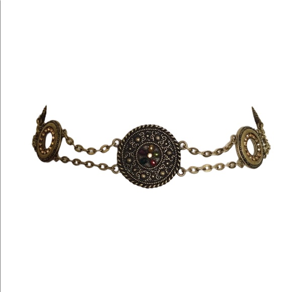 Accessories - Medallions Chained Belt